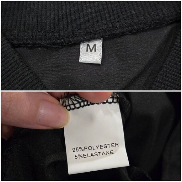 Women's Mock Neck Zip-Up Cropped Jacket(S009)-Size M for Women - Picture 7 of 9